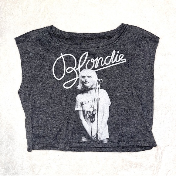 Blondie Shrunken Cropped Top from Urban Outfitters - Picture 2 of 3